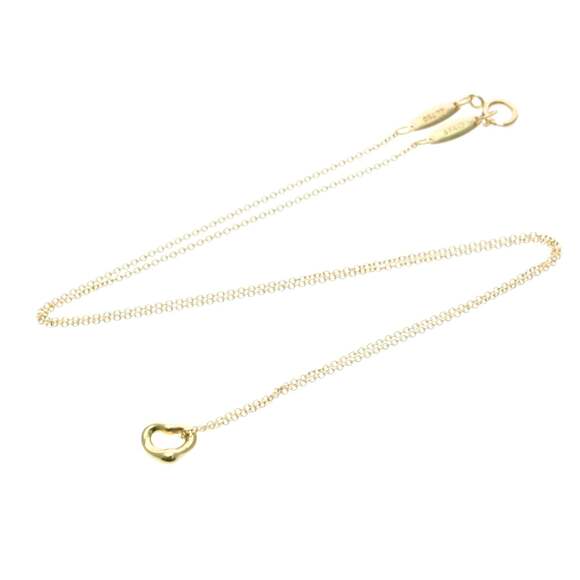 TIFFANY 18k Gold Heart Necklace